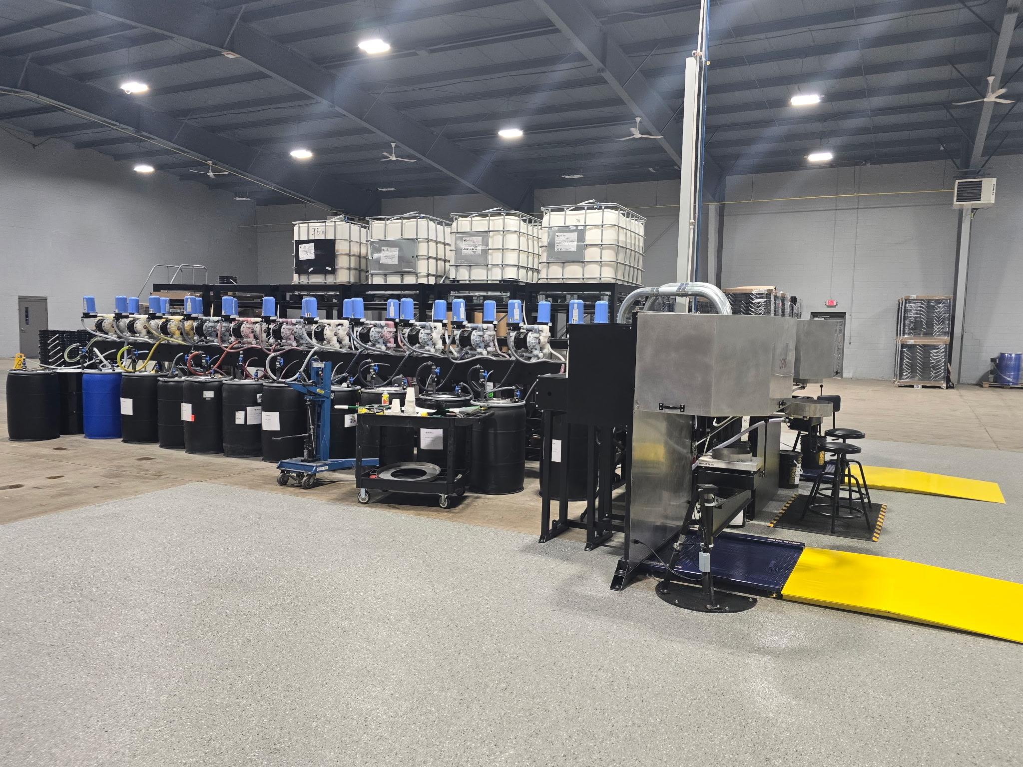 Automated ink dispensing technology